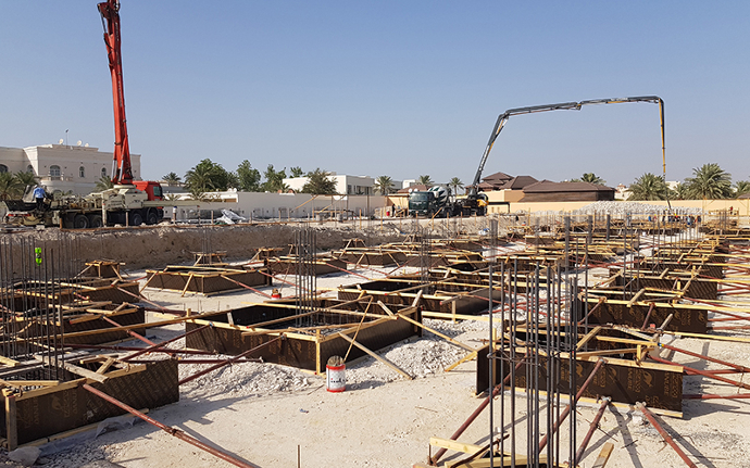 foundation construction building